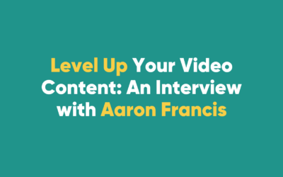 Level Up Your Videos with Aaron Francis of Screencasting.com